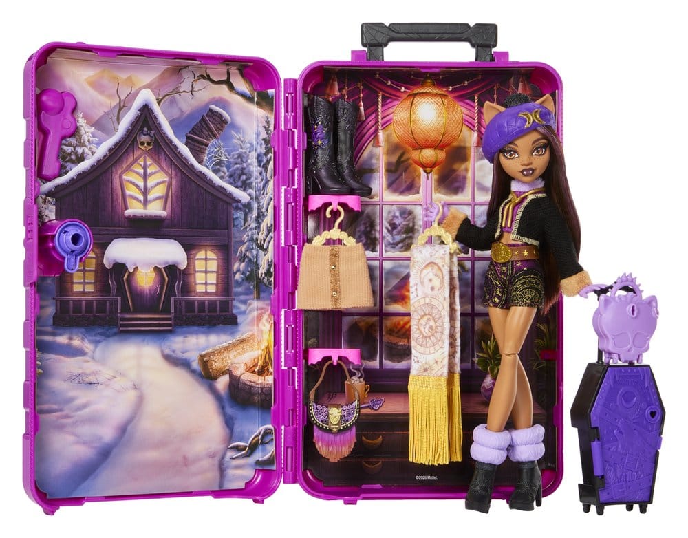Monster High Skulltimate Secrets Bambola Clawdeen Wolf - Mattel