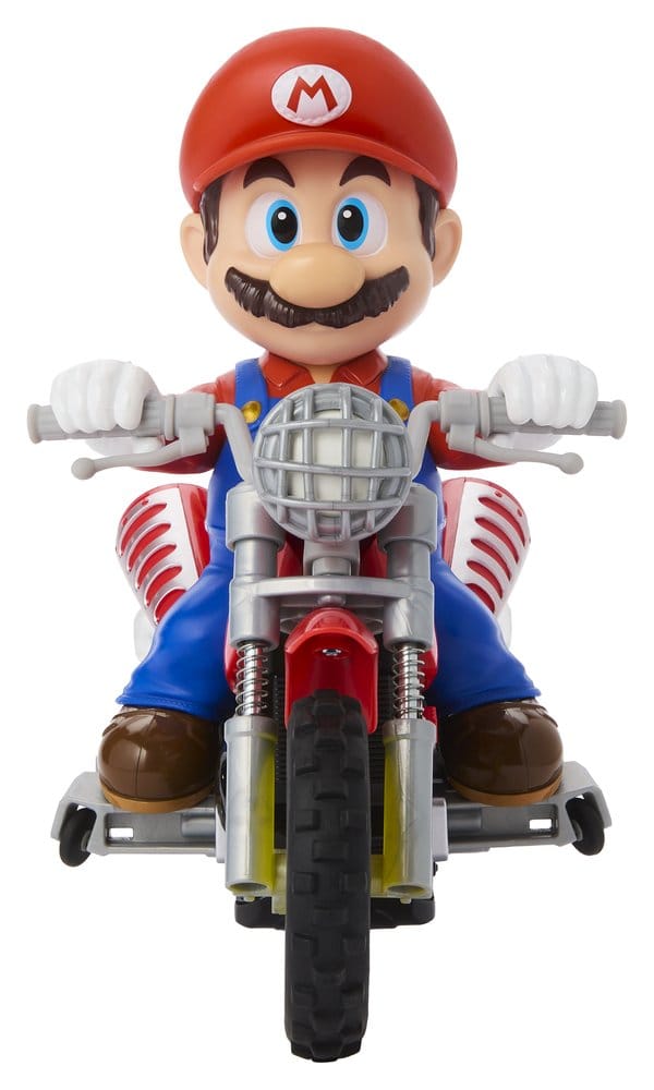 Super Mario Galaxy Movie Hot Wheels Veicolo Radiocomandato Mario Wheelie Motocross - Mattel
