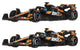 Hot Wheels Premium Formula 1 Team McLaren 2-Pack – 1:64 Die-Cast Auto, Lando Norris e Oscar Piastri