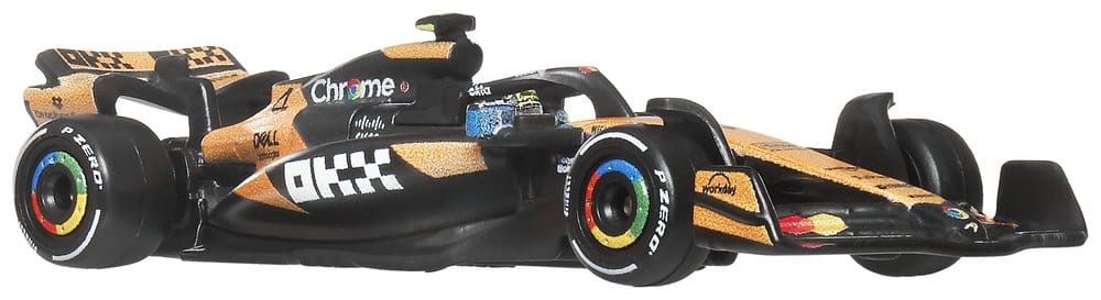 Hot Wheels Premium Formula 1 Team McLaren 2-Pack – 1:64 Die-Cast Auto, Lando Norris e Oscar Piastri