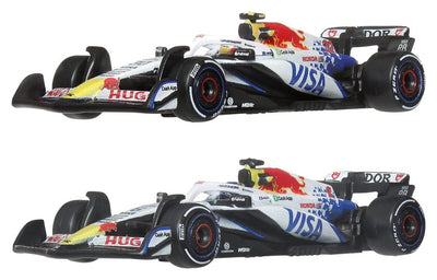 Hot Wheels Premium Formula 1 2-Pack 1:64 Team Visa Cash App Racing Bulls - Modelli Die-Cast