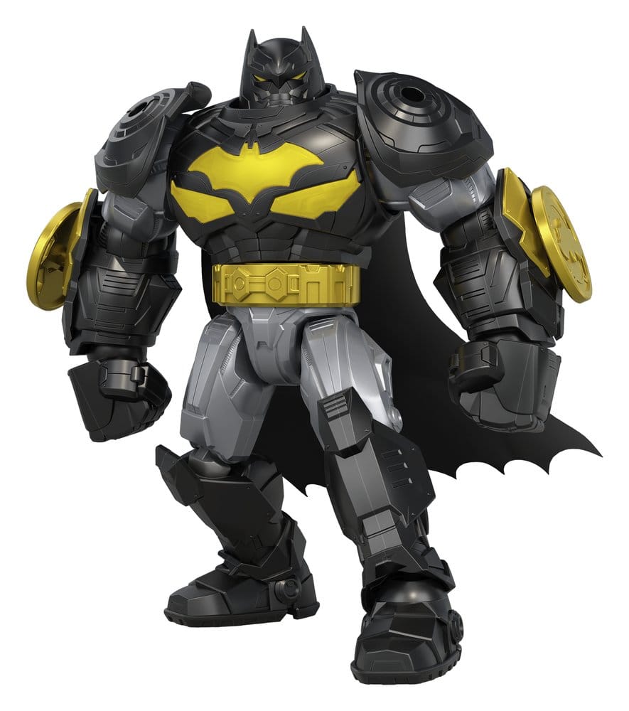 DC Premier Action Figure Mecha Suit Batman 18 cm con Suoni e Luci - Mattel