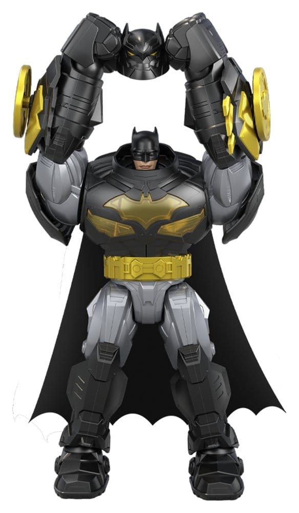 DC Premier Action Figure Mecha Suit Batman 18 cm con Suoni e Luci - Mattel