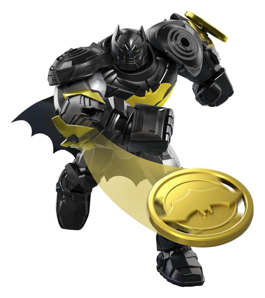 DC Premier Action Figure Mecha Suit Batman 18 cm con Suoni e Luci - Mattel