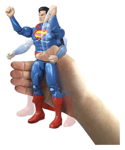 DC Premier Action Figure Superman 16 cm con Suoni e Luci - Mattel