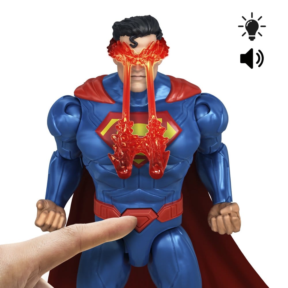 DC Premier Action Figure Superman 16 cm con Suoni e Luci - Mattel