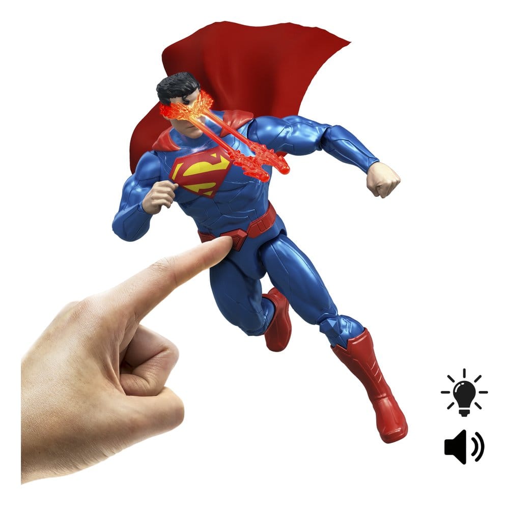 DC Premier Action Figure Superman 16 cm con Suoni e Luci - Mattel