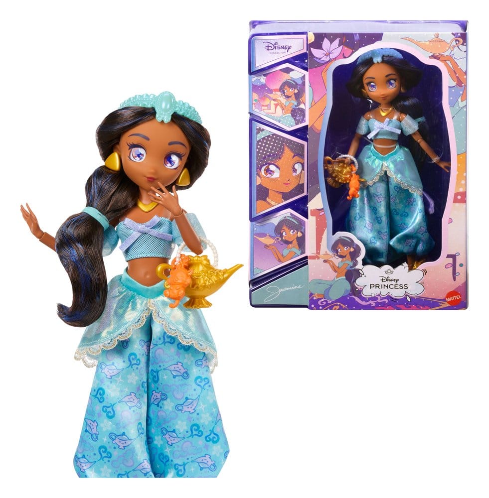 Disney Princess Manga Jasmine Action Figure 22 cm Mattel