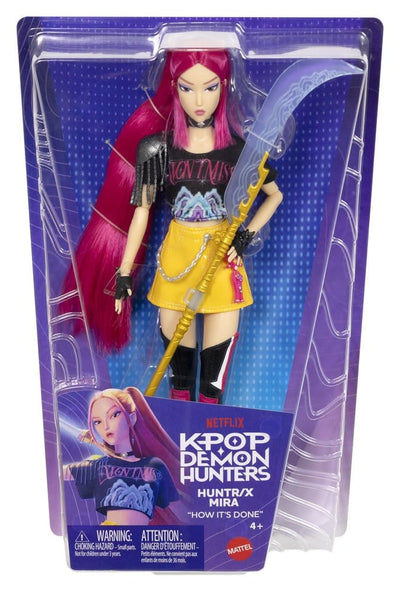 Bambola Mira KPop Demon Hunters con Spada della Luna, Mattel