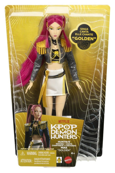 Bambola cantante Mira (Golden) KPop Demon Hunters HUNTR/X Mattel