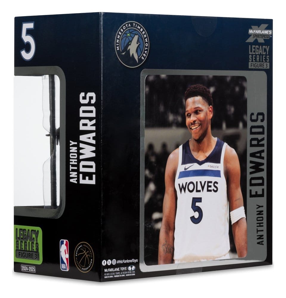 Action Figure NBA Anthony Edwards (Minnesota Timberwolves) 21 cm - McFarlane's SportsPicks