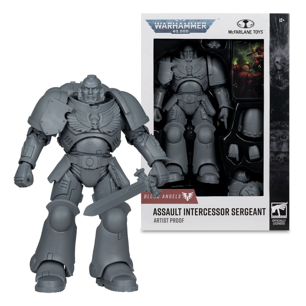 Warhammer 40,000 Action Figure Assault Intercessor Sergeant (Blood Angel) Artist Proof 18 cm - McFarlane Toys