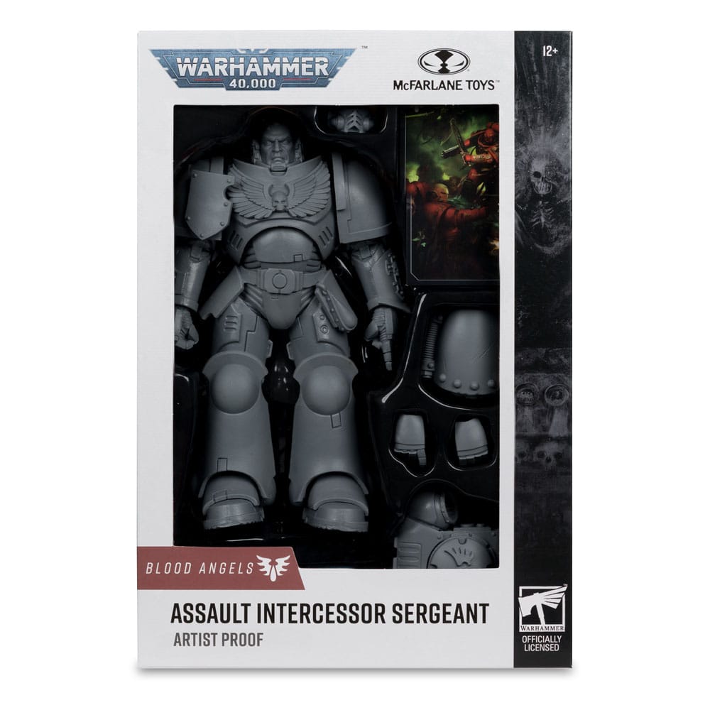 Warhammer 40,000 Action Figure Assault Intercessor Sergeant (Blood Angel) Artist Proof 18 cm - McFarlane Toys