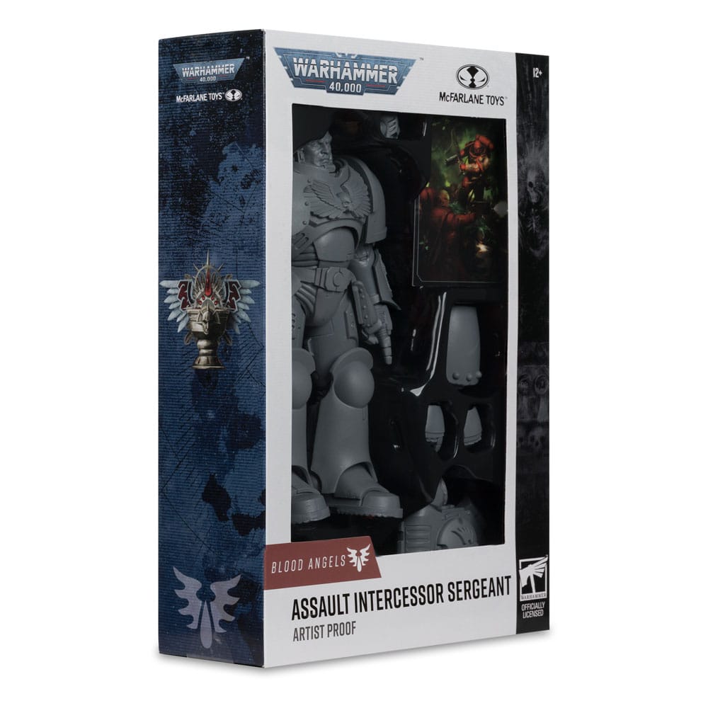 Warhammer 40,000 Action Figure Assault Intercessor Sergeant (Blood Angel) Artist Proof 18 cm - McFarlane Toys
