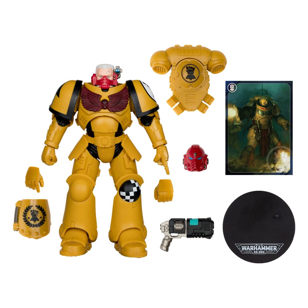 Warhammer 40.000 Action Figure Intercessor Sergeant (Imperial Fist) Gold Label 18 cm McFarlane Toys