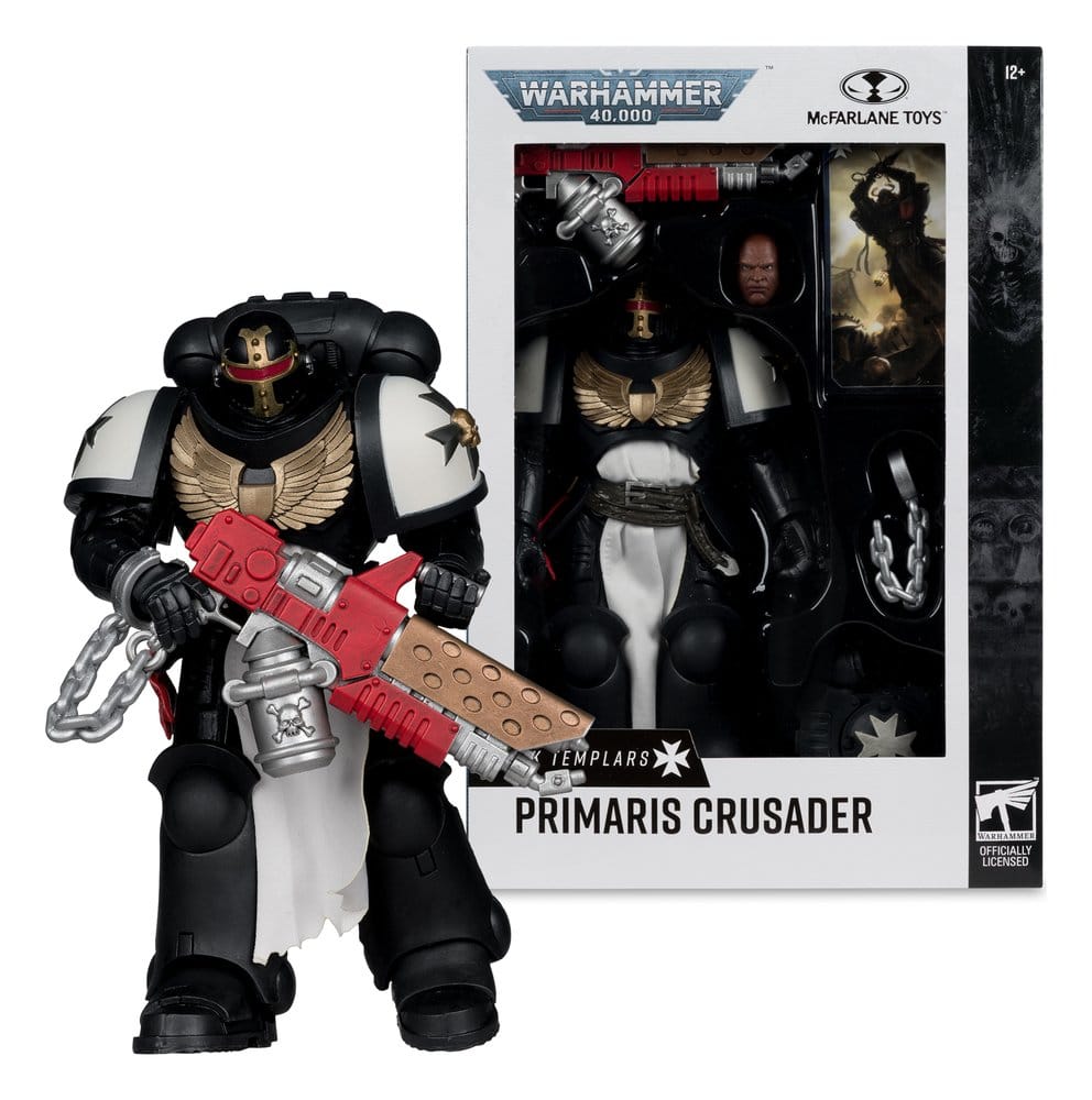 Action Figure Warhammer 40.000 Primaris Crusader Black Templars 18 cm McFarlane Toys