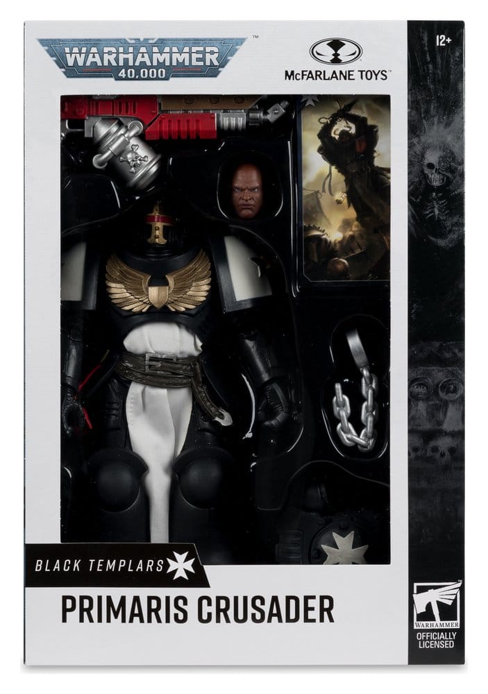 Action Figure Warhammer 40.000 Primaris Crusader Black Templars 18 cm McFarlane Toys