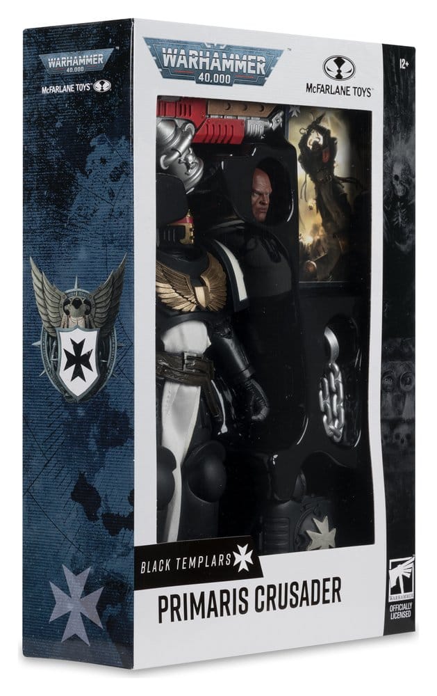 Action Figure Warhammer 40.000 Primaris Crusader Black Templars 18 cm McFarlane Toys