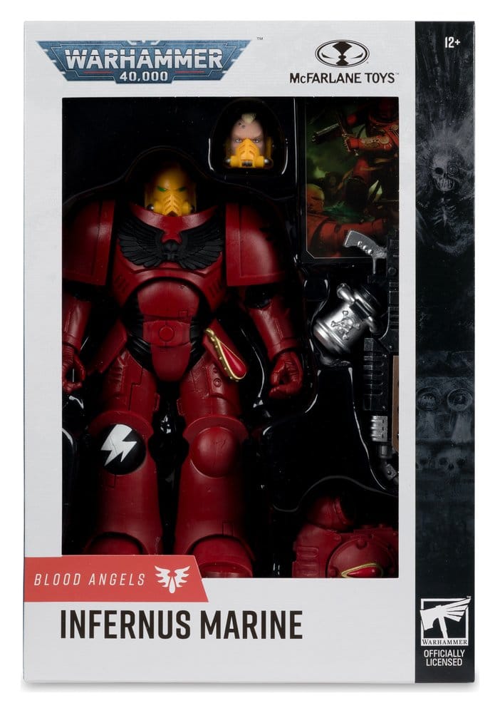 Action Figure Infernus Marine Blood Angels Warhammer 40.000 McFarlane Toys 18 cm