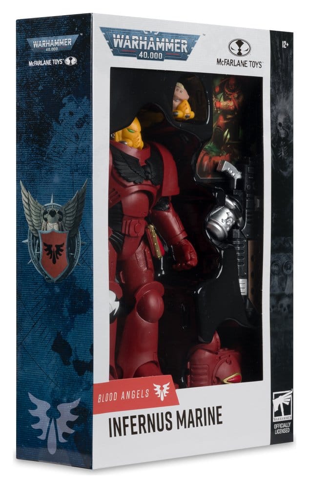 Action Figure Infernus Marine Blood Angels Warhammer 40.000 McFarlane Toys 18 cm