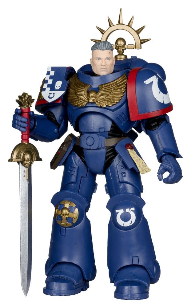 Action Figure Warhammer 40.000 Total War Tenente della 3ª Compagnia (Ultramarines) 18 cm McFarlane Toys