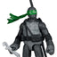 Tartarughe Ninja Page Punchers Action Figure Donatello (Black White & Green) (Red Platinum Edition) 13 cm