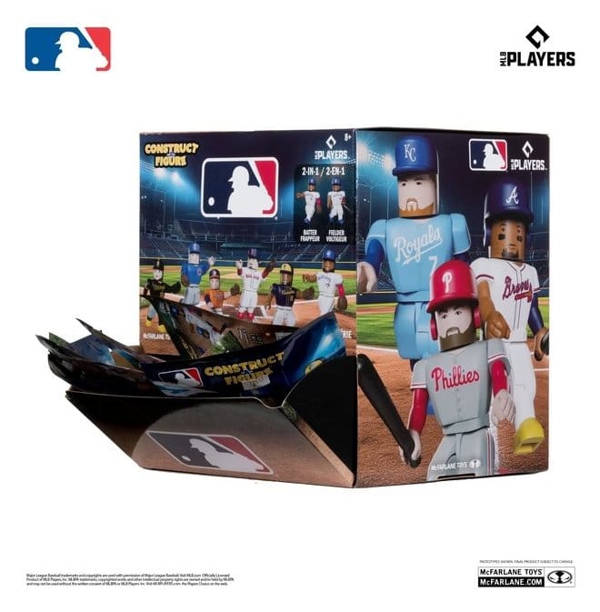 McFarlane Toys MLB Sports Construct-a-Figure Serie 1 Mini Figure, buste a sorpresa da 5 cm, assortimento da 36 pezzi