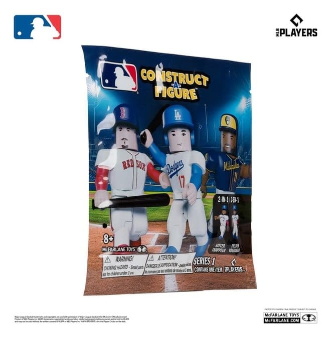 McFarlane Toys MLB Sports Construct-a-Figure Serie 1 Mini Figure, buste a sorpresa da 5 cm, assortimento da 36 pezzi