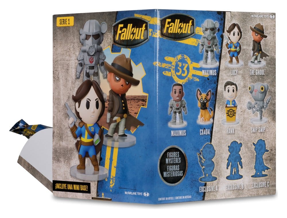 Fallout (Serie TV) Minifigure in Busta Cieca Serie 1 - Display da 24 - McFarlane Toys