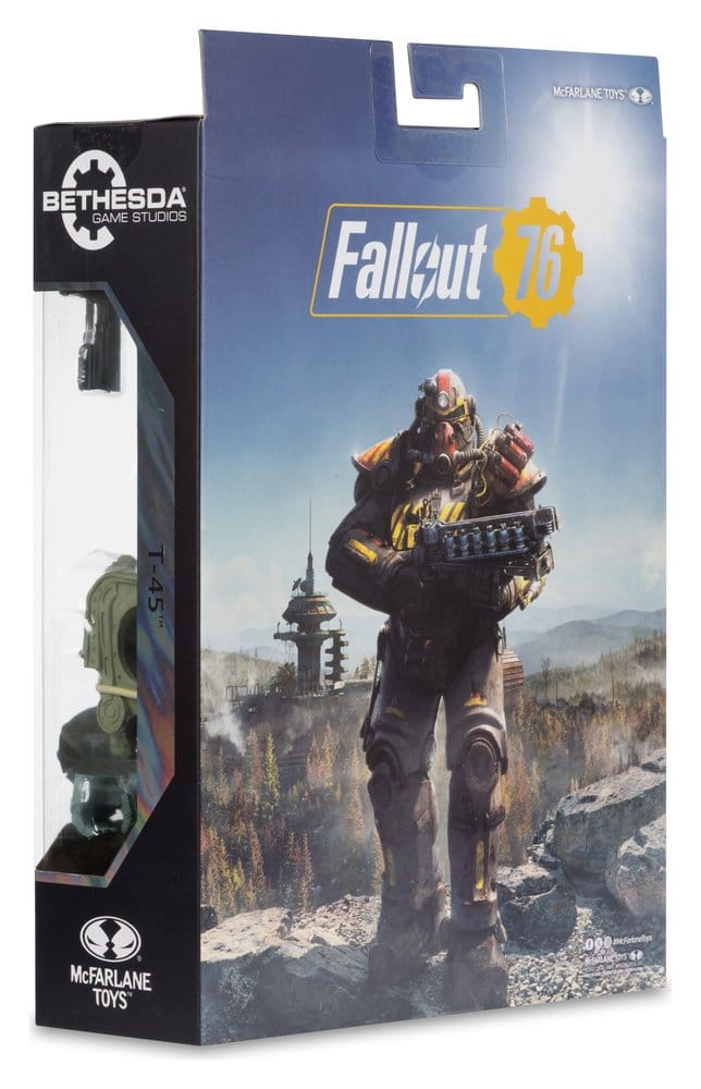 Action Figure Fallout 76 T-45 Military Armor Red Platinum Edition 20 cm McFarlane Toys