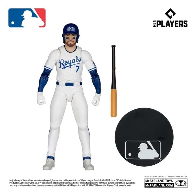 Action Figure Bobby Witt Jr. (Kansas City Royals) MLB McFarlane SportsPicks 15 cm