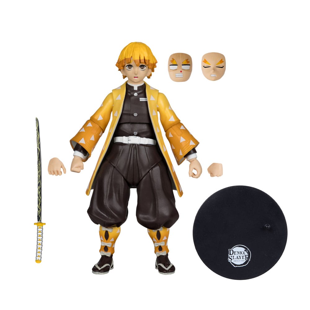 Demon Slayer Action Figure Zenitsu Agatsuma Platinum Edition 15 cm McFarlane Toys