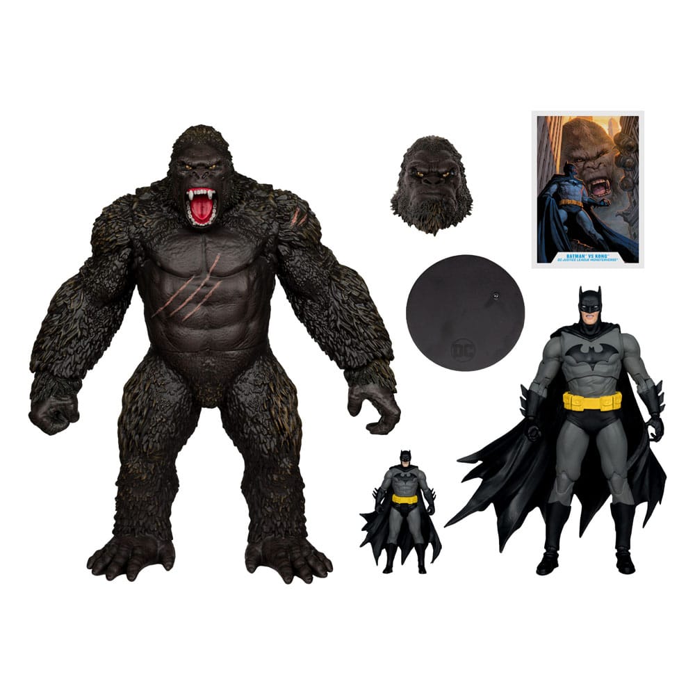 DC Justice League vs. Godzilla vs. Kong Multiverse Action Figure 2-Pack Batman & Kong 29 cm McFarlane Toys