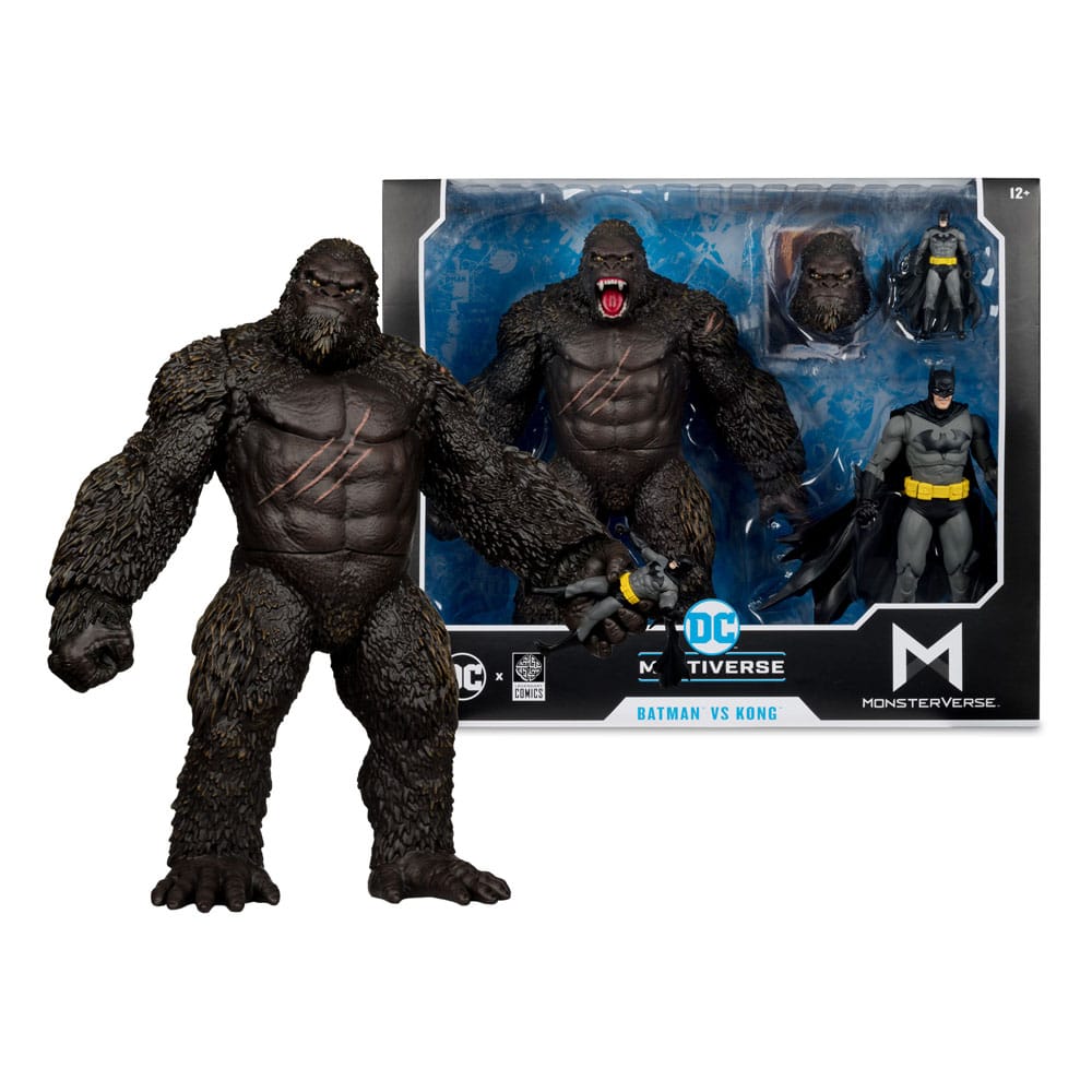 DC Justice League vs. Godzilla vs. Kong Multiverse Action Figure 2-Pack Batman & Kong 29 cm McFarlane Toys