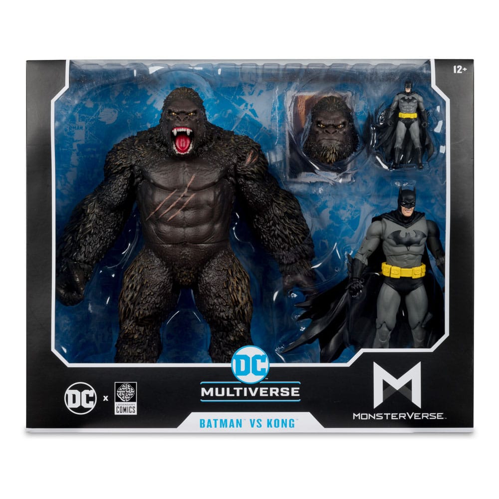 DC Justice League vs. Godzilla vs. Kong Multiverse Action Figure 2-Pack Batman & Kong 29 cm McFarlane Toys