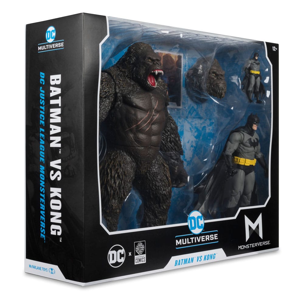 DC Justice League vs. Godzilla vs. Kong Multiverse Action Figure 2-Pack Batman & Kong 29 cm McFarlane Toys