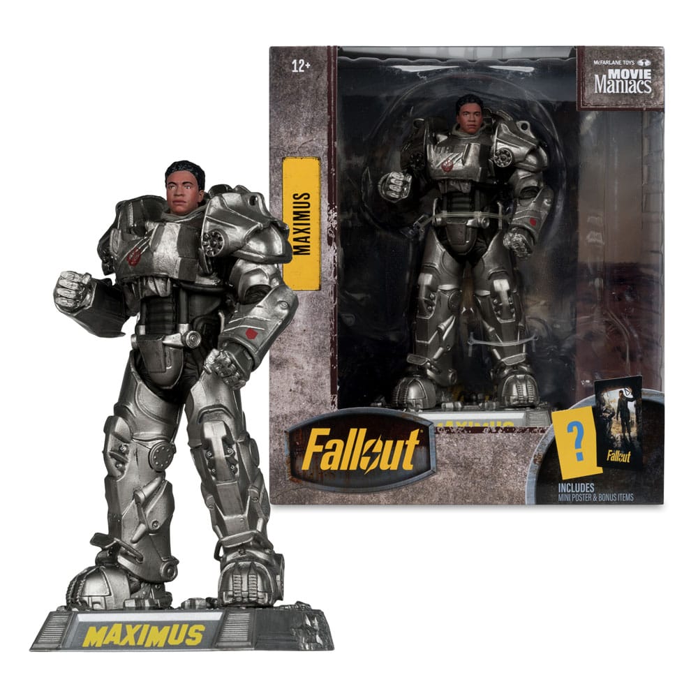 Fallout Movie Maniacs Action Figure Maximus (Stagione 2) 17 cm McFarlane Toys