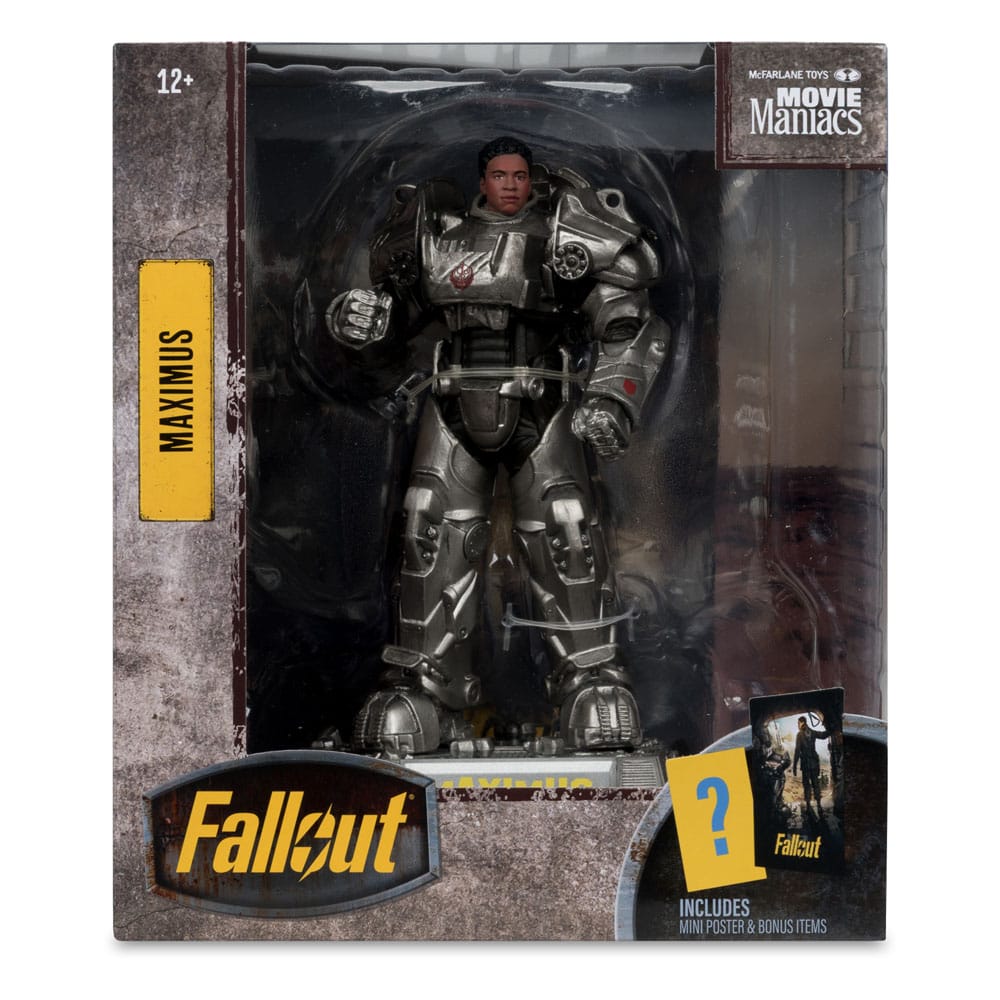 Fallout Movie Maniacs Action Figure Maximus (Stagione 2) 17 cm McFarlane Toys