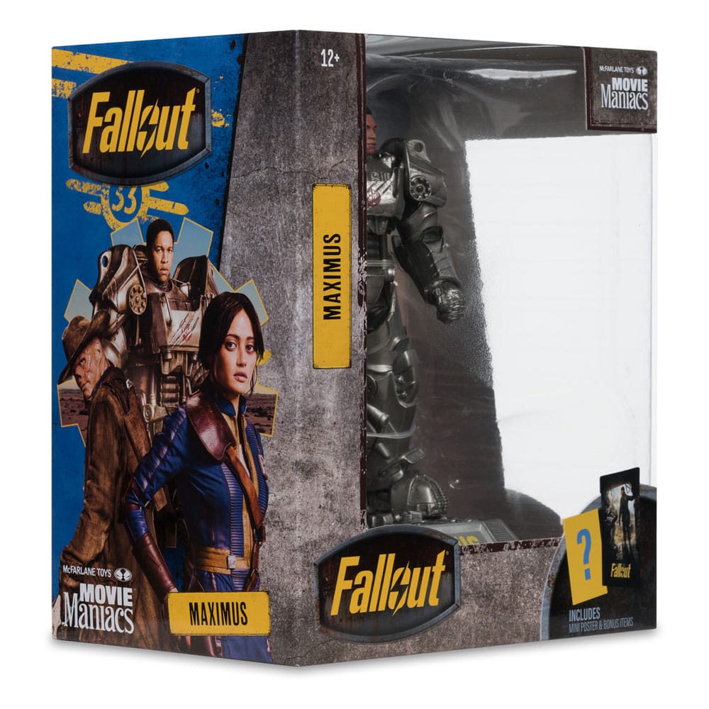 Fallout Movie Maniacs Action Figure Maximus (Stagione 2) 17 cm McFarlane Toys