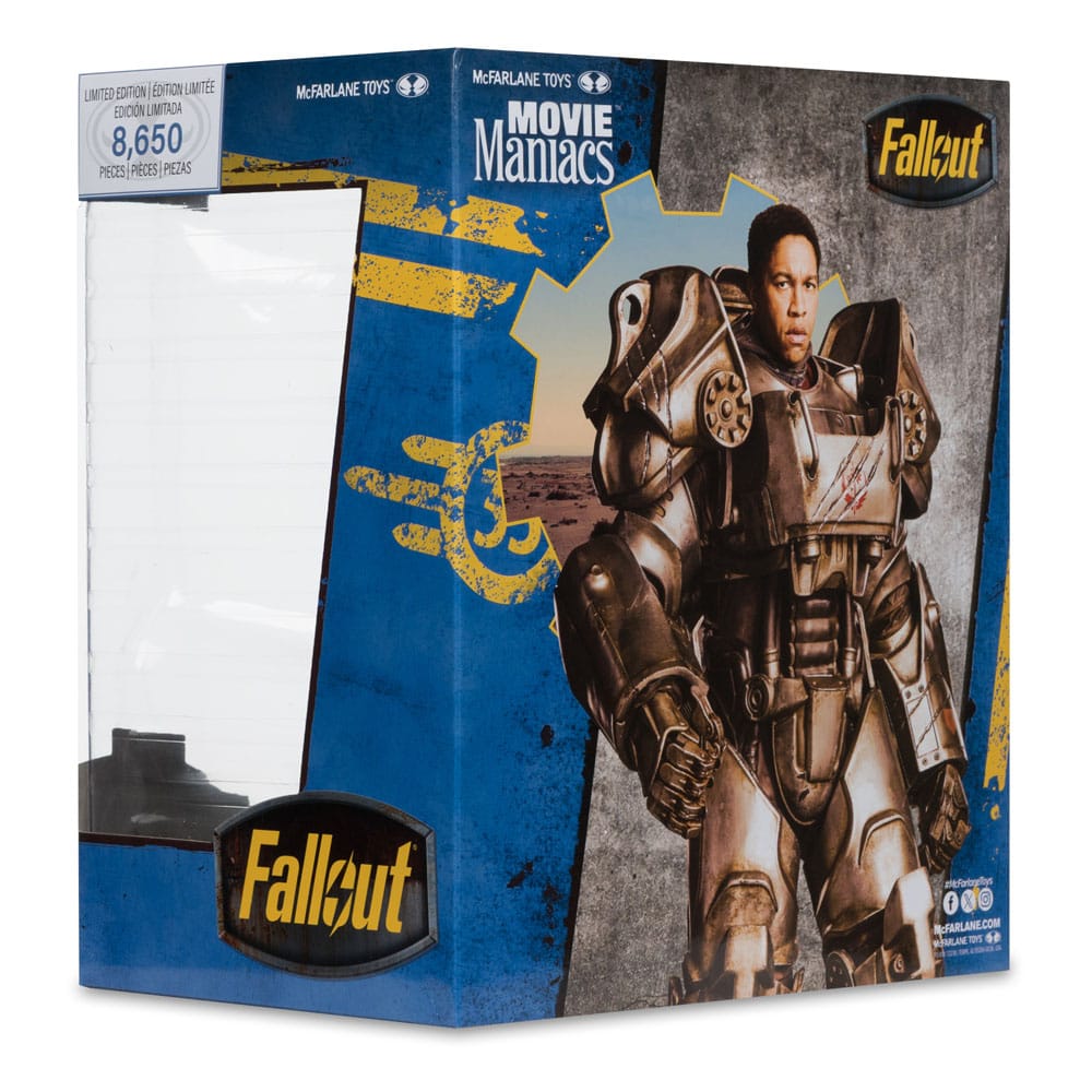 Fallout Movie Maniacs Action Figure Maximus (Stagione 2) 17 cm McFarlane Toys