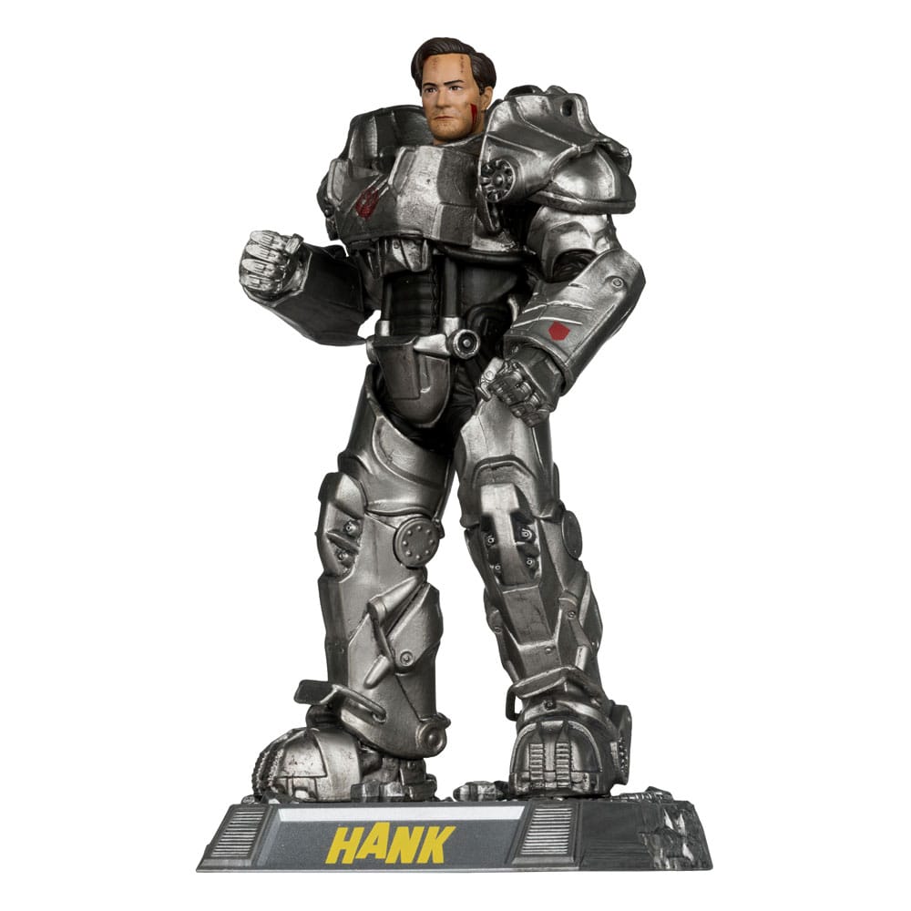 Fallout Movie Maniacs Action Figure Hank Maclean (Stagione 2) Edizione Red Platinum 17 cm McFarlane Toys