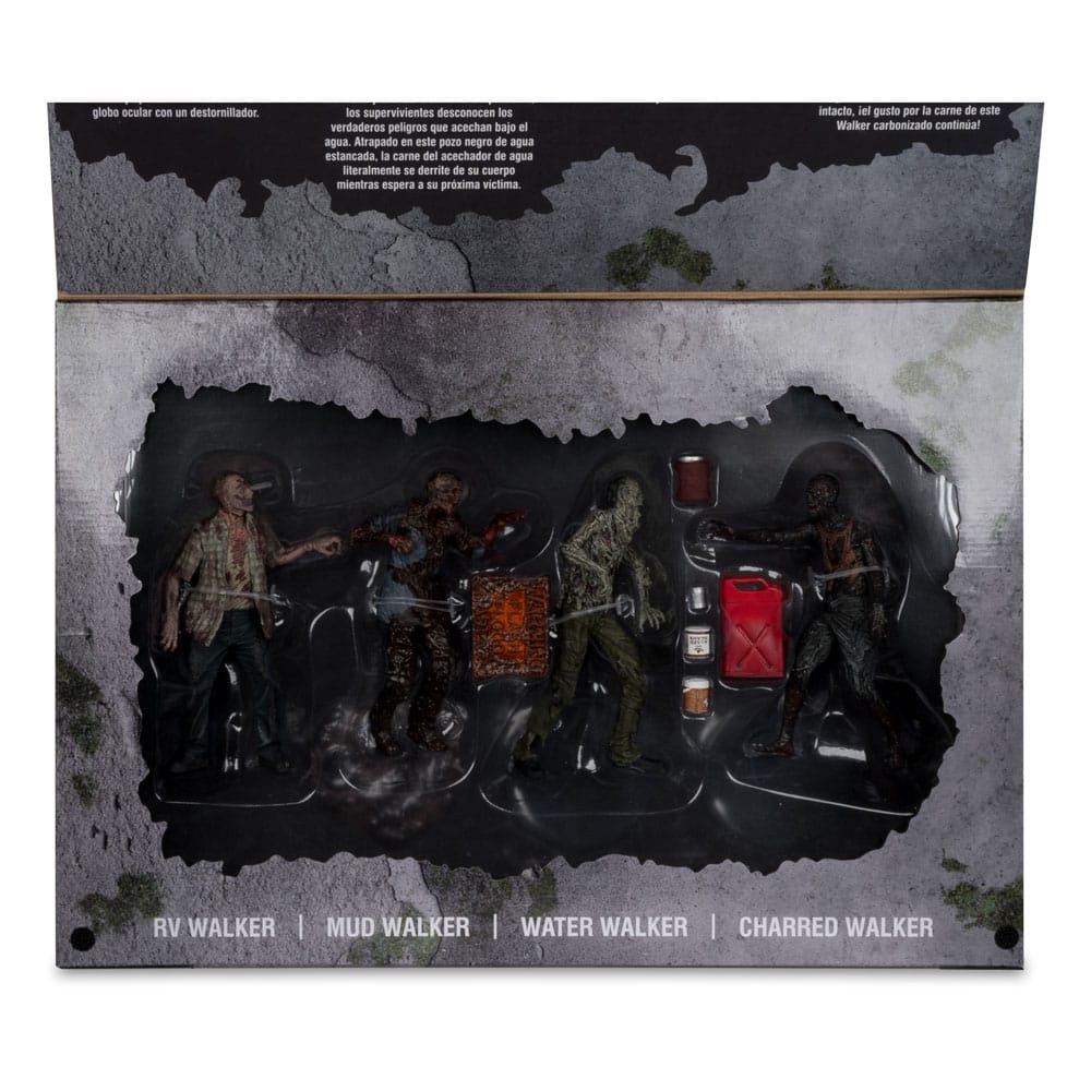 The Walking Dead Action Figure 4-Pack Walkers 13 cm - McFarlane Toys
