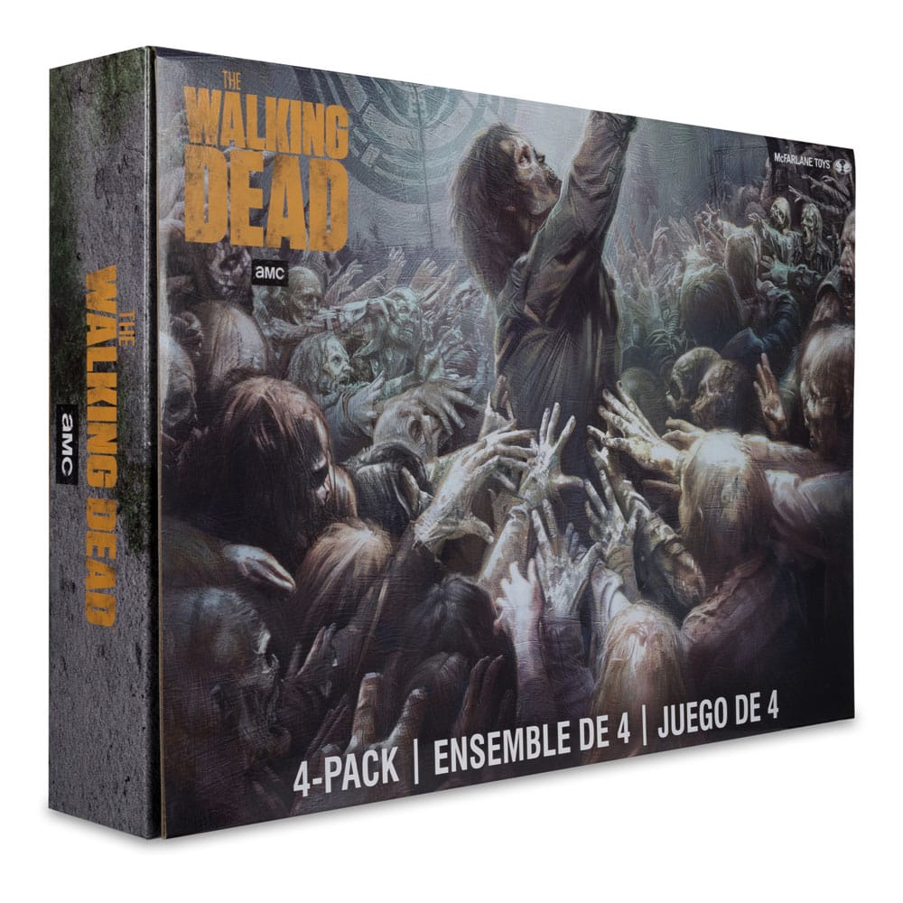 The Walking Dead Action Figure 4-Pack Walkers 13 cm - McFarlane Toys