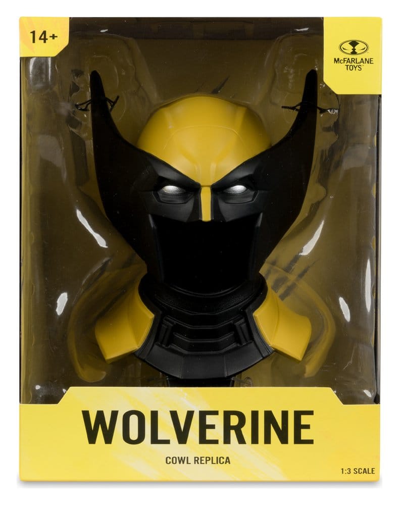 Mini replica 1/3 Maschera di Wolverine Marvel - McFarlane Toys, 20,1 cm