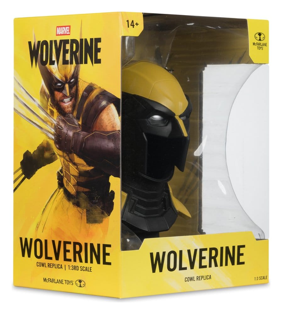 Mini replica 1/3 Maschera di Wolverine Marvel - McFarlane Toys, 20,1 cm