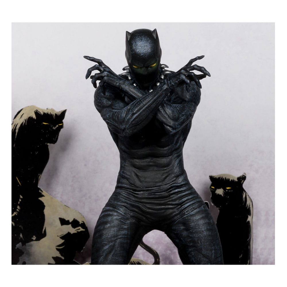 Marvel Collection Statua in PVC 1/10 Black Panther (Marvel Knights #4) 17 cm - McFarlane Toys