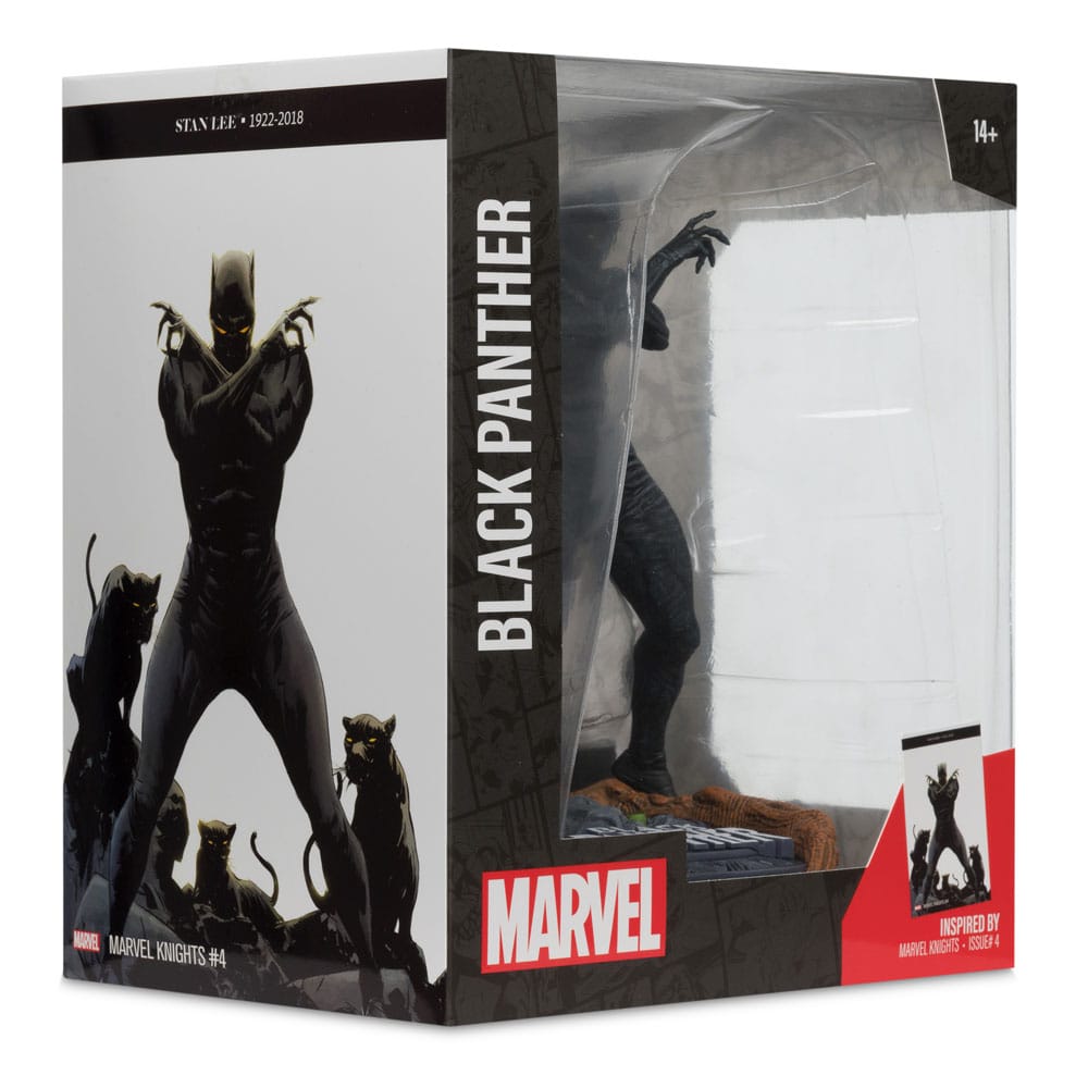 Marvel Collection Statua in PVC 1/10 Black Panther (Marvel Knights #4) 17 cm - McFarlane Toys