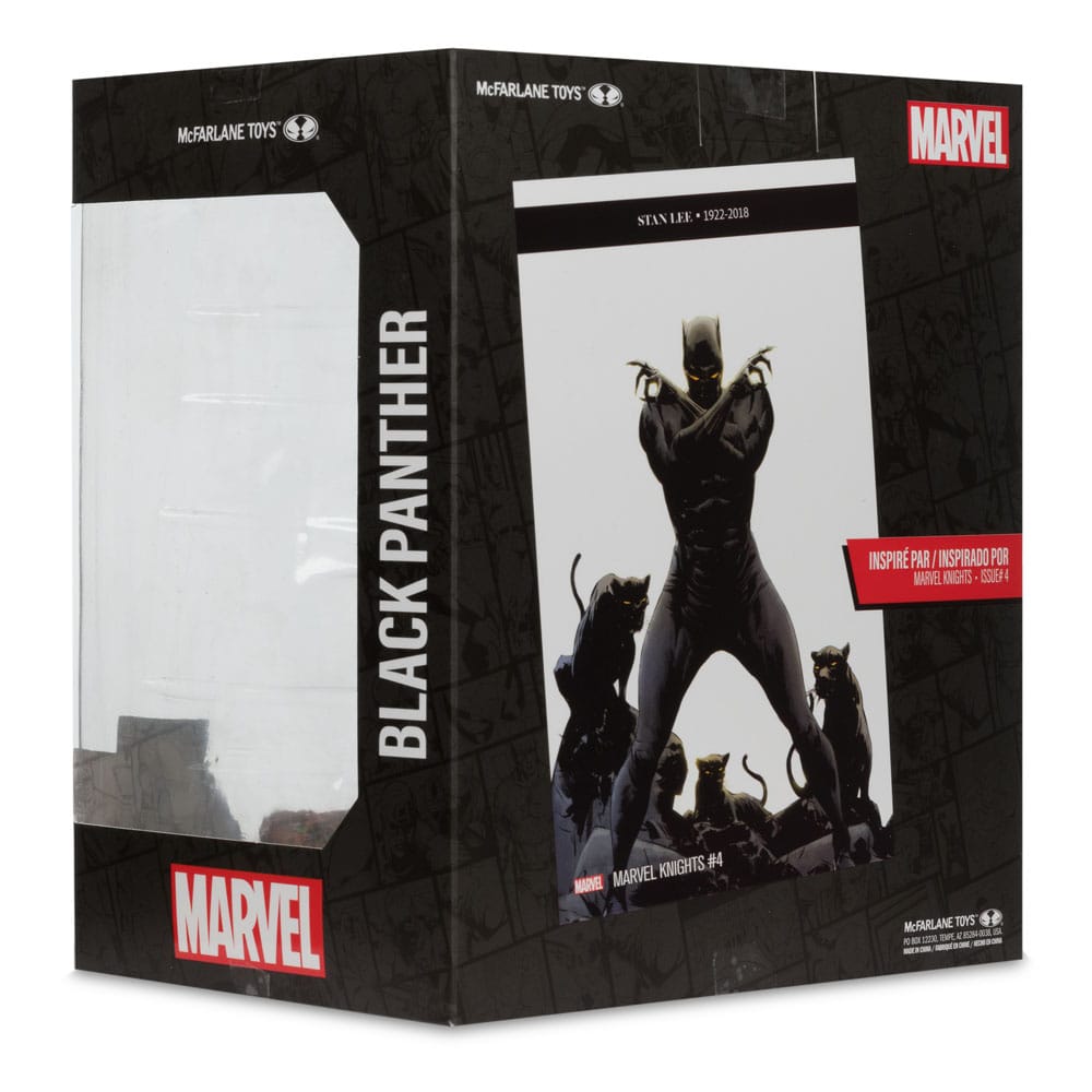 Marvel Collection Statua in PVC 1/10 Black Panther (Marvel Knights #4) 17 cm - McFarlane Toys