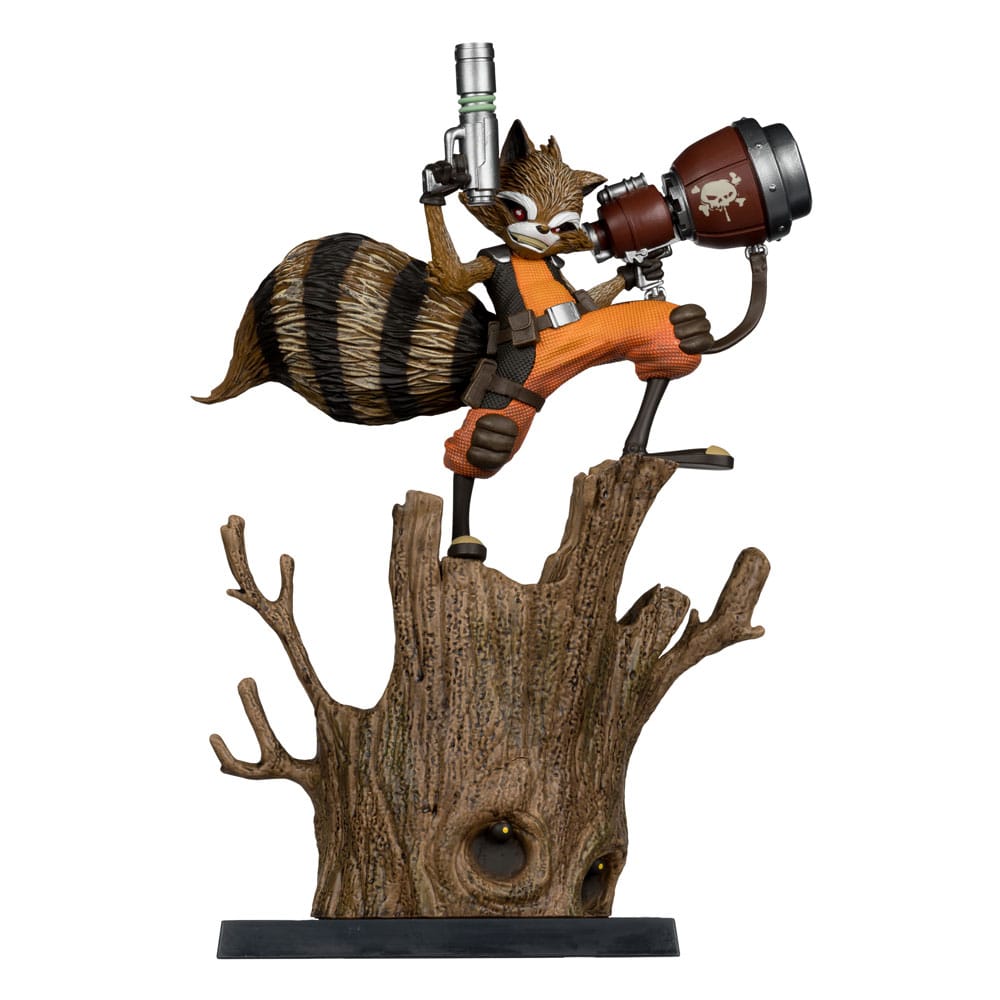 Marvel Collection Statua in PVC 1/6 Rocket Raccoon (A Chasing Tale #1) 18 cm - McFarlane Toys