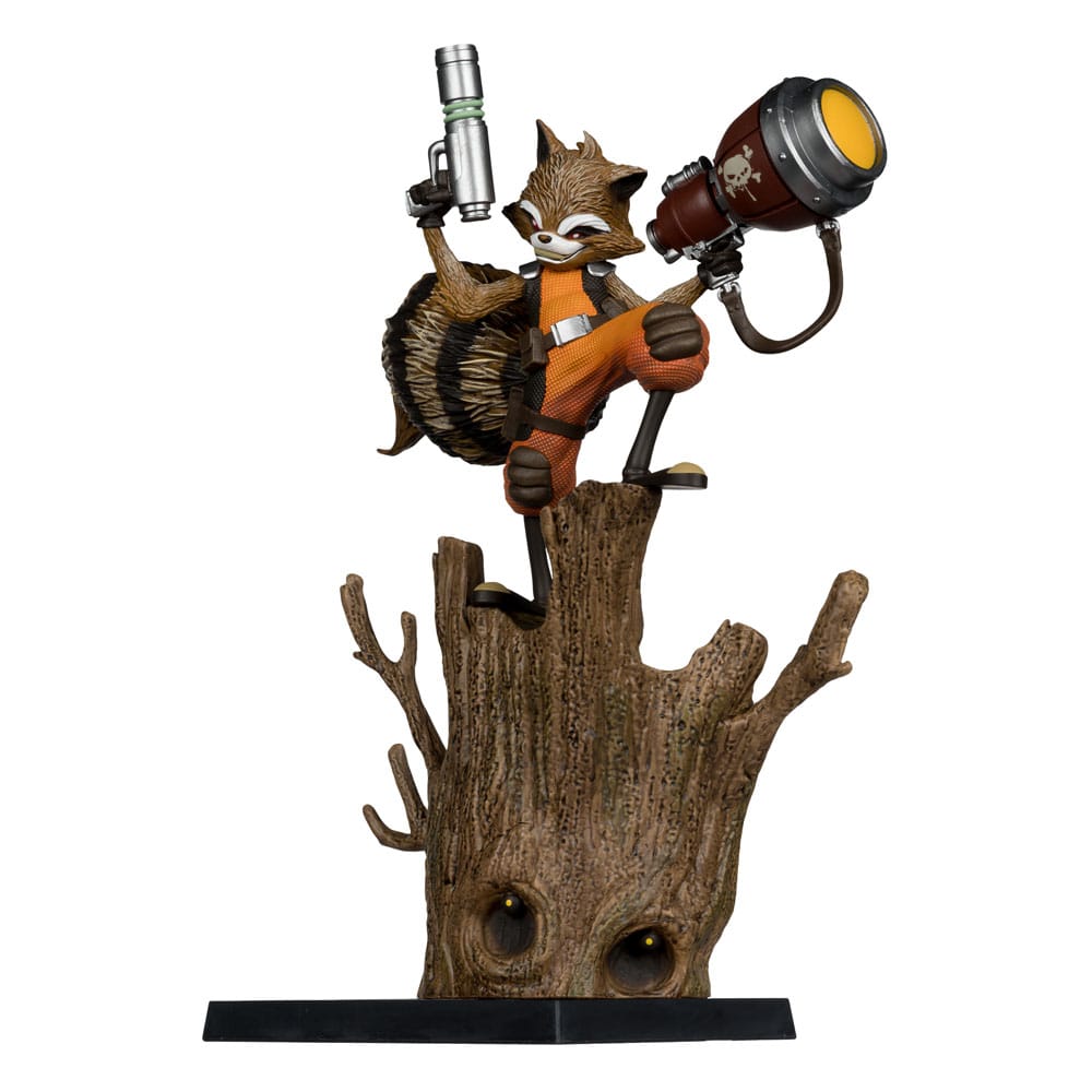 Marvel Collection Statua in PVC 1/6 Rocket Raccoon (A Chasing Tale #1) 18 cm - McFarlane Toys